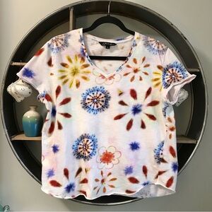 CHARLIE B -Tie Dye -Short Sleeve Top